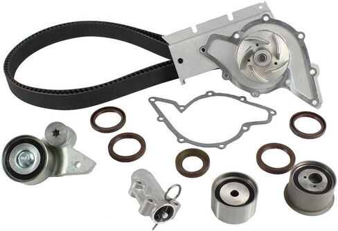 DNJ TBK812WP Timing Belt Kit with Water Pump for 2002-2006 Audi A4, A4 Quattro, A6 3.0L V6 30V DOHC 2976cc in Saudi Arabia