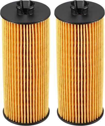 No.68079744AB/68079744AA Engine Oil Filter for Dodge Journey 3.6l 2011-2013 / Inner Transmission Oil Filter/Durable / 2 Set Yellow in Saudi Arabia