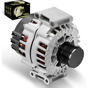 Oktiger Upgraded Alternator for Mercedes-benz Gls450 2017-2019, C43 Amg Glc43 Amg 2017-2023, E43 Amg 2017-2018 Gl450 Gle43 Amg Gle450 Amg, 3.0L V6 12V 200A CW 6-Groove Pulley OE 000-906-87-06 in Kuwait