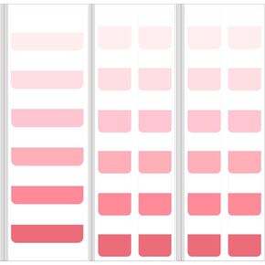 300 قطعة من علامات تبويب دفتر الملاحظات باللون الوردي، علامات تبويب صفحات ذاتية اللصق قابلة للكتابة، أعلام كتاب عملية لوضع علامات على الصفحات، تصنيف الملفات، احتياجات فرز القراءة اليومية، ملحقات الدراسة الأساسية in Kuwait