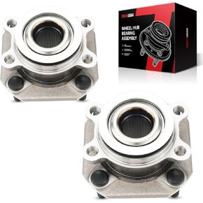 زوج Torchbeam 513297 مجموعة محمل محور العجلة الأمامية لـ 2007-2012 Nissan Sentra عجلة تحمل 4 العروات ث/ABS in Kuwait