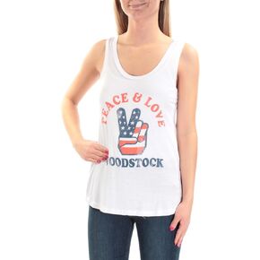 Retro Brand Womens Peace & Love Tank Top in Saudi Arabia