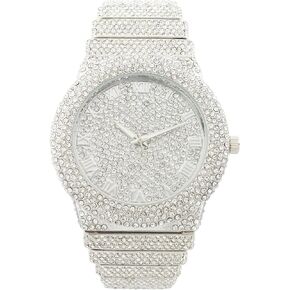 Charles Raymond Mens Fully Iced Out Diamond Watch in Kuwait