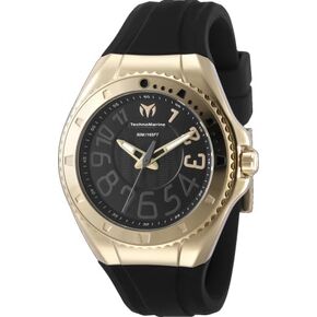 TechnoMarine Lusso Mare Lady 38.00mm Stainless Steel Gold Black dial PC21 Quartz in Kuwait
