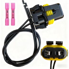 Automotive Wiring Harness Connector for Back-Up Light Socket/Daytime Running Lamp/Fog Lamp/Headlight and more,No.1U2Z14S411FA/12101898,Compatible with multiple vehicle models in Kuwait