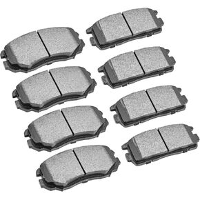 D1421 D1275 Front Rear Ceramic Brake Pads for 2010-2017 Chevy Equinox, for 2010-2017 GMC Terrain 8 Pcs Driver Passenger Side in Kuwait