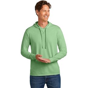 تي شيرت بقلنسوة من القطن العضوي ذو صبغة معدنية للجنسين من Allmade in Kuwait