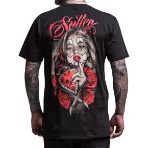 Sullen Men's Secrets Valentine Capule Tattoo Lifestyle Graphic Premium Cotton Short Sleeve Tee in Saudi Arabia