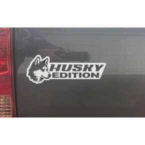Dog Edition Car Badges Laser Cutting Car Vehicle Emblem,3D Car Badge Automotive Decals Stickers Funy Animal Decor Car Accessories Gifts for Car Truck Rv Boat Exterior Decoration (Husky) in Kuwait