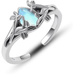 HolaJune925 خاتم شجرة الحياة من الفضة الاسترليني المفتوح هدية مجوهرات شجرة الحياة للنساء in Kuwait