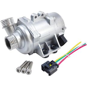 11517563183 Electric Engine Water Pump w/Coolant Thermostat | Fit for BMW128i 323i 325i 328i 328xi 330i 330xi 528i 528xi 530i X3 X5 Z4 | OE 11517586924 11517586925 11537549476 902-816 1430826 in Saudi Arabia