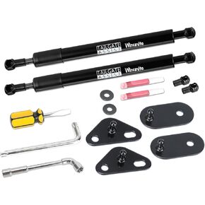 Winunite Pack of 2 Compatible with 2015-2026 F150 Tailgate Assist– Stainless Steel Material, Quiet Controlled Descent, No Drill Bolt-On Installation with All Tools Included in Kuwait