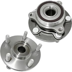 مجموعة محور تحمل العجلات الخلفية الأمامية 513420 لسيارة Hyundai Elantra GT 2017-2023، Ioniq، Kona، Veloster N، 2017-2024 Kia ​​NIRO، Forte، Seltos، 51750-F2000 (قطعتان) in Kuwait