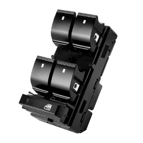 Driver Side Power Window Switch Replacement for 2007-2013 Chevy Silverado 1500 2500 3500, Traverse, HHR, GMC Sierra, Yukon, Buick, Master Control Power Window Switch, OE# 25789692, 20945129 in Kuwait