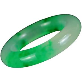 ured أنيقة الأخضر اليشم الإسورة سوار للنساء فنغ شوي حظا سعيدا شفاء الطاقة الثروة سوار الأزياء الدهون جولة اليشم حجر أساور للمرأة هدية عيد ميلاد in Kuwait