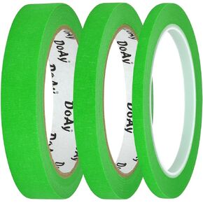 3 Pack Blue Painters Tape - Masking Tape 0.75", 0.50", 0.25" Wide - Multi-Size Pack, Multi-Surface, Smart Adhesion - 270FT Total - Paint Tape for DIY, Labeling, Art, Car (#3910) in Kuwait