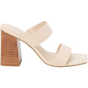 Coconuts by Matisse Womens Britt Block Casual Sandals Casual High Heel 3" & Up - Off White in Kuwait