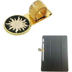 حاملات أقلام معدنية لطيفة، حامل أقلام ستايلس عالمي، مشابك أقلام تزيينية، حاملات أقلام لأجهزة الكمبيوتر المحمولة والمجلات والاستخدام المكتبي (النمط 3) in Kuwait