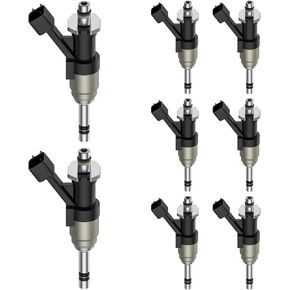 Fuel Injectors 8Pcs Compatible with Chevrolet Silverado GMC Sierra 4.3L 5.3L 2014-2021,for Chevrolet Tahoe Suburban GMC Yukon 5.3L 2015-2021,6 holes,12623116 in Kuwait