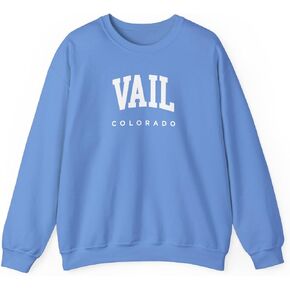Vail Colorado Adult Unisex Crewneck Sweatshirt in Kuwait