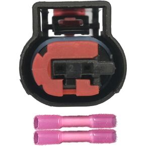 Engine Coolant Temperature Sensor Connector Pigtail Plug S-1686 1P2265 19149296 PT2232 Fit for Gmc Terrain Acadia Canyon Savana 2500 10-21 | Fit for Chevy Equinox Cruze 3500 09-23, 2 Pin in Kuwait