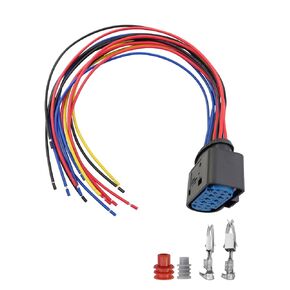 14-Pin Headlight Connector Pigtail Plug Fit for Ford Focus 2012 2013 2014 2015 2016 2017 2018 Replace 1719105-2,WPT-1357, BU2Z- 14S411-LA in Kuwait