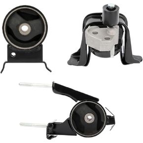 Set of 3 Engine Motor Transmission Mount Compatible with Toyota Echo 2000-2005 1.5L Manual Transmission, Compatible with Scion xA xB 2004 -- 2006 1.5L,Automatic Transmission,OE:A7228 A7260 A7288 in Kuwait