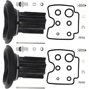 2-Pack Carburetor Rebuild Kit Carb Repair Kits Replacement for Yamaha V Star 1100 XVS1100 1999-2007 in Kuwait