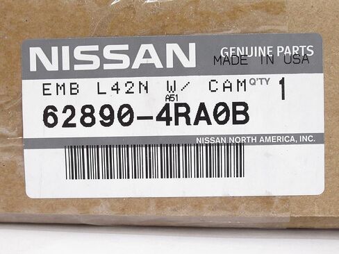 OEM Genuine Nissan Radiator Grille Emblem 62890-4RA0B 628904RA0B in Saudi Arabia