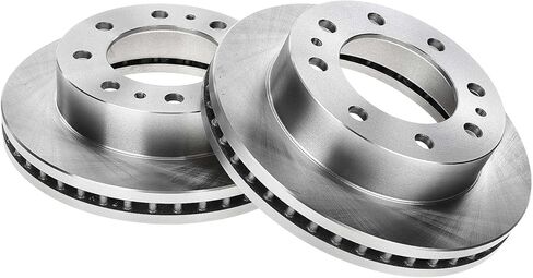 A-Premium Front and Rear Vented Disc Brake Rotors + Ceramic Pads Kit Compatible with Select Chevy, GMC and Hummer Models - Silverado 1500 HD 2500 HD, Suburban 2500, Sierra 1500 HD, Sierra 2500 HD, H2 in Saudi Arabia
