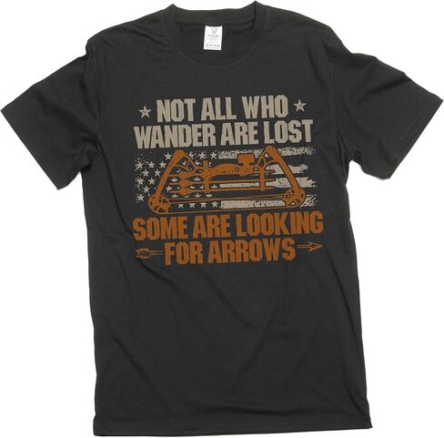 Funny Bow Archery t-Shirt Hobby Sports Hunting Target Practice Archer Gift Shirt for him in Kuwait