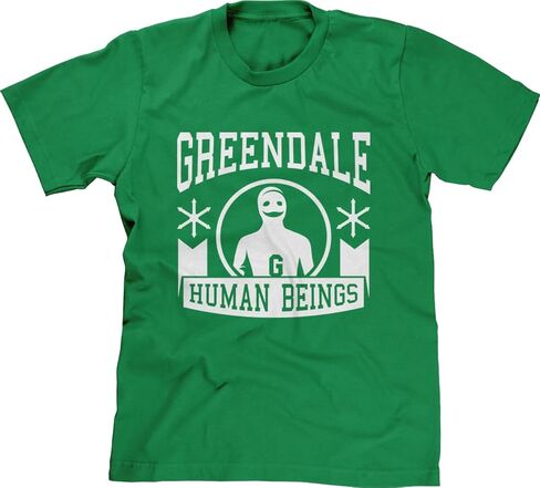 Greendale Human Beings Pop Culture Parody Fan Art Mens T-Shirt in Saudi Arabia