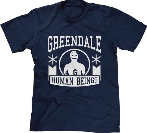 Greendale Human Beings Pop Culture Parody Fan Art Mens T-Shirt in Saudi Arabia