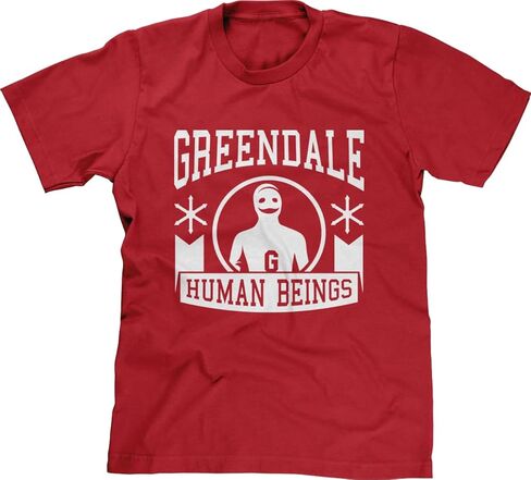 Greendale Human Beings Pop Culture Parody Fan Art Mens T-Shirt in Saudi Arabia