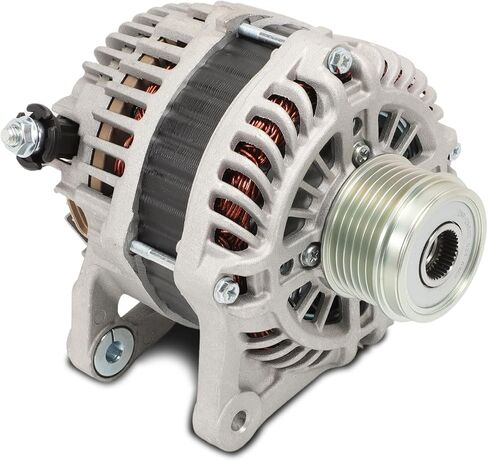 Alternator 12V 110A for 2013-2018 Altima 2.5L L4 6-Groove Decoupler Pulley 11548, 231003TA1A, 231003TA1B, 231009HU0A, 2310M3TA1B, A2TJ1881, A2TJ1891, A2TJ2381 in Kuwait