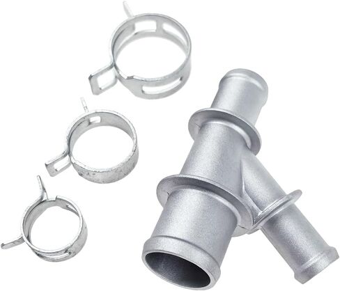 15834773 Aluminum Coolant Radiator Hose Y Junction Connector | Fit for Chevrolet Silverado Suburban Tahoe Avalance, GMC Sierra Yukon, Cadillac Escalade | OE 47157 15792820 15792821 15834772 25806518 in Saudi Arabia