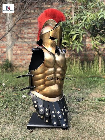 Medieval 300 King Leonidas Sparton Muscle Armor+Helmet+Arm+Leg Guard Set Reenactment in Saudi Arabia