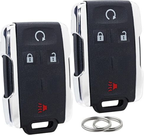 2 Pack Keyless Entry Key Fob Replacement Compatible with 2014-2020 Chevy Silverado GMC Sierra 1500 2500 3500 HD Colorado GMC Canyon Car Remote Control with FCC M3N-32337100 in Kuwait
