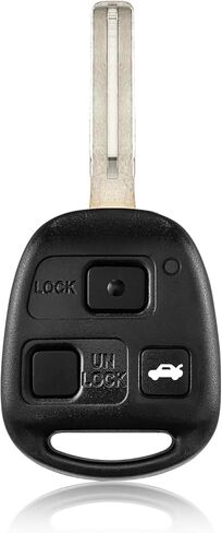 Replacement for 2001 2002 2003 2004 2005 2006 2007 2008 2009 2010 2011 Lexus ES330 LS430 SC430 Key Fob Remote Control HYQ12BBK 3 Buttons 315MHz in Saudi Arabia