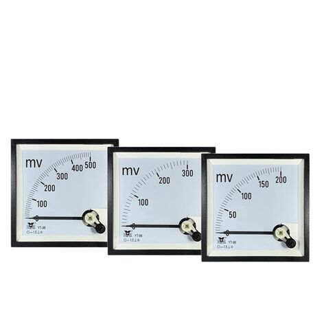 Cp96 DC millivolt Meter 50mv100mv300mv Pointer Voltmeter sq96 dh96 92 * 92mm in Kuwait