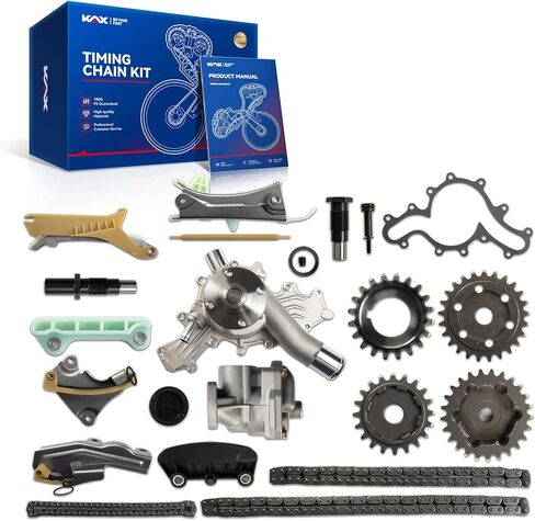 KAX Timing Chain Kit with Water Pump for Ford Explorer 1997-2010, Mustang 2005-2010, Ranger 2001-2011,Explorer Sport Trac 2007-2010,Mountaineer 1998-2010 4.0L, OE#TK428 KT4038S TS20395F 9-0389S 90398S in Saudi Arabia