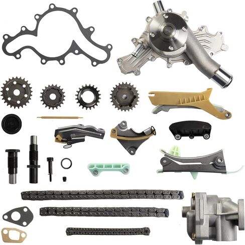 KAX Timing Chain Kit with Water Pump for Ford Explorer 1997-2010, Mustang 2005-2010, Ranger 2001-2011,Explorer Sport Trac 2007-2010,Mountaineer 1998-2010 4.0L, OE#TK428 KT4038S TS20395F 9-0389S 90398S in Saudi Arabia