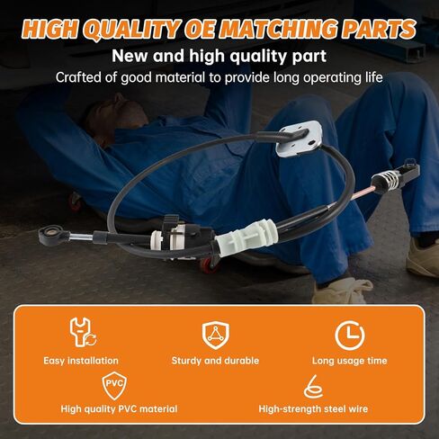 كابل تحويل ناقل الحركة 52109781AF متوافق مع جيب ليبرتي 2006-2012، لسيارة دودج نيترو 2007-2011، استبدال التحكم في ناقل الحركة 52109781AA 52109781AB 52109781AD 52109781AC in Kuwait