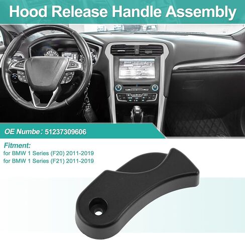 Hood Latch Release Handle for BMW 1 Series (F20) 2011-2019 for BMW 1 Series (F21) 2011-2019 Hood Release Handle No.51237309606 in Saudi Arabia