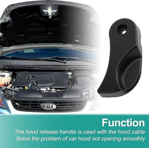 Hood Latch Release Handle for BMW 1 Series (F20) 2011-2019 for BMW 1 Series (F21) 2011-2019 Hood Release Handle No.51237309606 in Saudi Arabia