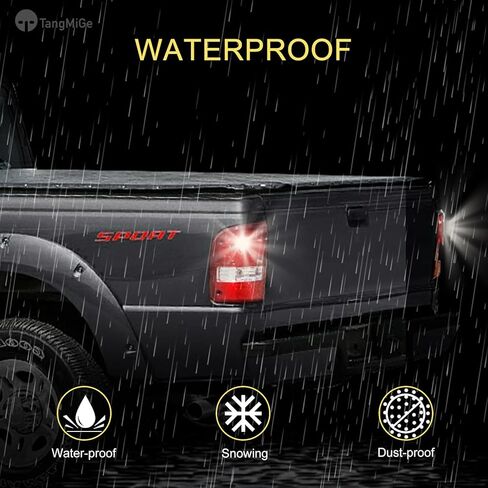مصابيح TangMiGe الخلفية متوافقة مع Ford Ranger w/o STX Model 2001 2002 2003 2004 2005 2006 2007 2008 2009 2010 2011، زوج واحد من المصابيح الخلفية (أحمر داكن) in Kuwait