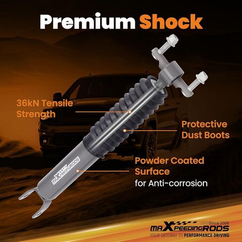 maXpeedingrods 2" Leveling Lift Kit w/Shocks for Chevy Silverado/GMC Sierra 2500 HD/3500 HD 4WD 2020-2025, Forged torsion Keys Shock Kit in Saudi Arabia