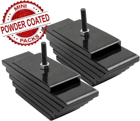 WULF 3.5 بوصة مجموعة رفع زنبركية صغيرة أمامية Adj مع شريط مسار 1999 إلى 2004 متوافق مع طراز Ford F250 F350 4X4 in Kuwait