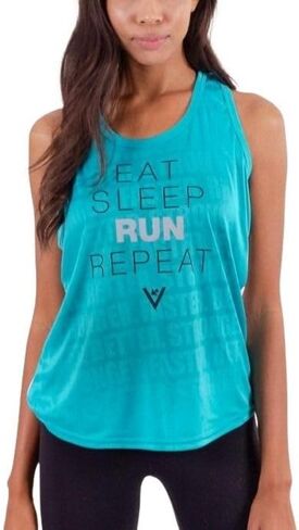 Women's Eat Sleep Run Tank in Saudi Arabia