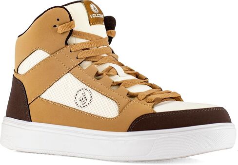 Volcom® Evolve EH Comp Toe Men Shoes – Suede and Leather Upper – Soft Insole – Memory Foam Cushioning Grey 8 W in Saudi Arabia